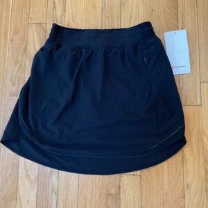 NWT Lululemon Hotty Hot High Rise Skirt Long Black 6